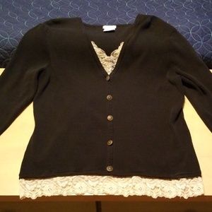 Dressy Lace Long Sleeve Top